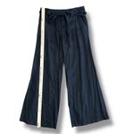 Urban Outfitters London Jean Black Linen Wide Leg Pants Marisa Fit Tie‎ Waist High Rise Sz 8 Photo 5