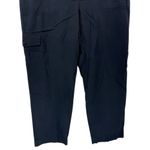 Talbots NWT SuperSoft Cropped Cargo Pants Navy 6 Photo 10