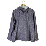 Free Country Waterproof Rain Jacket Womens XL Heather Purple Full Zip Outdoor Photo 4