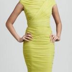 Tadashi Shoji  ruched layered bodycon cocktail dress, size large Photo 0