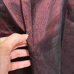 Loft Vintage Y2K  100% Silk Beaded Black and Red Mini Dress Size 2 Photo 6