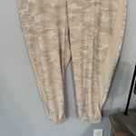 Athleta NWOT  Beige Cream Camo Pull On Pants Joggers Women's Plus Size 22 Pockets Photo 1