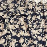 Anthropologie  Postage Stamp Blue Lace Floral Short Sleeve Top Women’s Small Photo 1