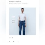 ZARA NWT Floral Orange 🍊 & Green Women's Printed Mini Balloon Dress Sz Medium Photo 9