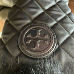 Tory Burch  Joey Leather Rabbit Fur Lined Boots Photo 1