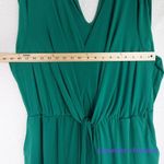 Eloquii New!  Tie Front Knit Jumpsuit green,‎ plus size 20 Photo 12