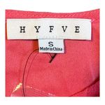 HYFVE Coral Ruffle Sleeveless Dress Smocked Waist Tiered Summer Size Small NWOT Photo 6