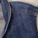 Baccini  Blue Denim Vest with Colorful Floral Embroidery Size L Photo 10