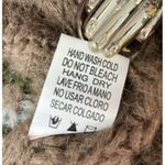 PaperMoon New Sweater Women’s Size S Brown Green Crop Boxy Fair Isle Chunky Knit Photo 2