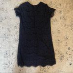 Lulus  Take Me to Brunch Navy Blue Lace Shift Dress Size Extra Small Photo 3
