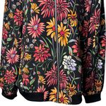Philosophy NEW  Bomber Jacket Floral Bohemian Lightweight Pockets Full Zip XL Photo 3