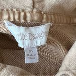 Favorite Daughter Heavyweight Cotton Hoodie Sweatshirt In Tan Size XS Photo 3
