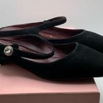 Kate Spade NWB  New York Women's Meg Velvet Mules Black Glitter Size 6 flats 2080 Photo 0