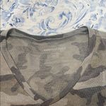 American Eagle Outfitters Camo V-Neck Tee Shirt Photo 1