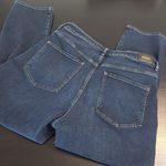 EXPRESS Dark Blue Kirby Slim, super high-rise jeans Photo 4