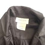 BHLDN  Juniper Scalloped Satin Pajama Set‎ Black Small Photo 3