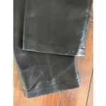 One Step Up Faux Leather Pants Leggings Straight Leg Black Small‎ Photo 6