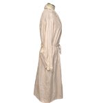 Ralph Lauren Lauren Women's Cotton Striped Robe in Pastel Peach/White Size XL Photo 3