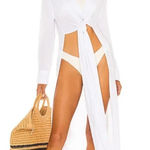 Lovers + Friends  Zia Maxi Top in White Size Small Photo 0