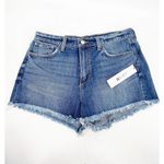 joe's jeans The Emmy Raw Hem Denim Jean Shorts in Zenith Blue Size 29 NWT Photo 2