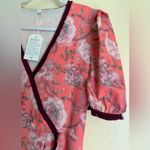 Isabelle Floral Maxi Dress w/ Puff Sleeves L Wedding Guest Artsy READ DESCR Pink Size L Photo 4