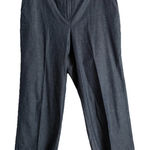 Ann Taylor Chambray Wide Leg Crop Pants Women's Size 10 Business Casual Travel Photo 0