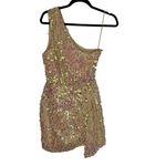 Saylor  Kyrie Mini Dress in Pink Champagne Small Photo 1