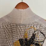 Nic+Zoe  Beige and Black Floral Women's Poncho Photo 5