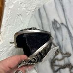 Free People | Metal Cage Silver Black Chain Crossbody Purse NWT Photo 6