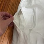 Madewell Mini Shift Dress in Linen Salt white size XS NWT Photo 11