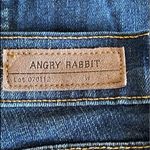 Angry Rabbit  jeans distressed made in U.S.A. 28/7 rocker concert casual Photo 2