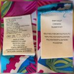 Anthropologie Cover Up Kimono Caftan Open Front Paradise Postcard Medium Tiny Photo 7