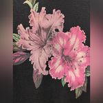 Free People New x Vintage Souls Black Hibiscus Waffle Knit Maxi Dress Size XS Photo 5