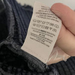 We The Free Free People Wildcat Thermal Cowl Neck Long Sleeve Top Blue Medium Photo 8