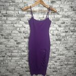Lovers + Friends EUC  AALIYAH Purple Midi Dress Size Small Photo 2