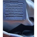 Coach Vintage  Blue Carly Women’s Handbag Purse Bag Signature Print Canvas F15068 Photo 8