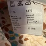 Oilily Olive Green Military Utility Jacket EU 40 Cotton Floral Lined Vintage Y2K Size 8 Photo 13