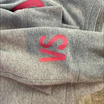 Victoria's Secret Victoria’s Secret Check It Twice Crew Neck Sweatshirt in Grey Size Medium‎ Photo 6