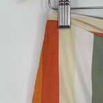 Mossimo Denim Mossimo Womens Multicolor Striped A-Line Retro Boho Asymmetrical Skirt Small Photo 1