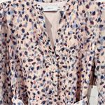 Greylin Kai Tie Waist Relaxed Fit Bubble Hem Mini Dress Pink Dot Size Small NWT Photo 9