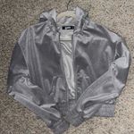 Missguided  grey suede crop jacket! Photo 0