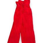 A loves A  women’s red jumpsuit size large Photo 0