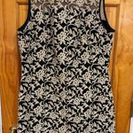 Lauren Ralph Lauren Gold Embroidered Illusion Sheath Dress NWT Size 16 – Formal Black Photo 0