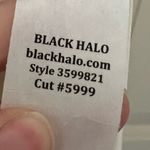 Black Halo NWT Sambora V-Neck Sheath Dress White Photo 9