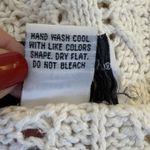 Vtg Ivory White Crochet Vest Medium Turtle Bay Open Knit 80s 90s Coquette Photo 6