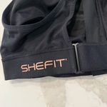 SHEFIT Ultimate Padded Adjustable Sports Bra Women’s 3Luxe Black High Impact Gym Size undefined Photo 3