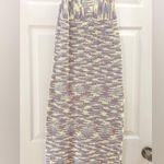 Lusana Keira Crochet Knitted Dress Sorbet Pastel Purple Blue Resort Beach Small Photo 5