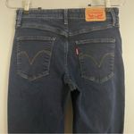 Levi's  Jeans Women Classic Mid Rise Skinny Dark Wash Blue Size 4‎ Denim Stretch Photo 4