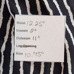 Haute Monde Black and White Striped Long Sleeve Romper NWOT Size Medium Photo 11