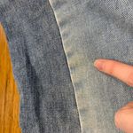 PacSun High Rise Straight Jeans Womens 23 Two Tone Denim Raw Hem Button Fly Photo 9